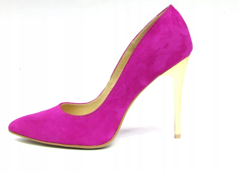 

Szpilki 10,cm Wodniak Skóra Naturalna (449zf) 37