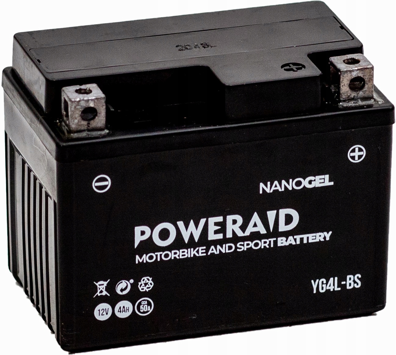 

Akumulator Nanogel Poweraid 12V 4AH 50A YG4L-BS