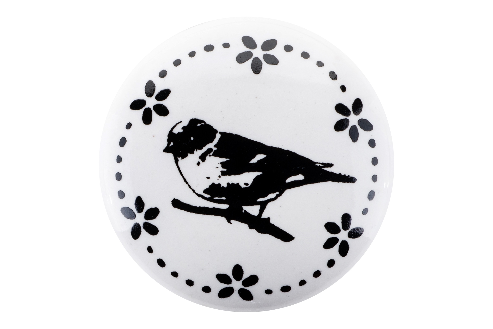 

Gałka Meblowa Porcelana retro Ptak 37 mm