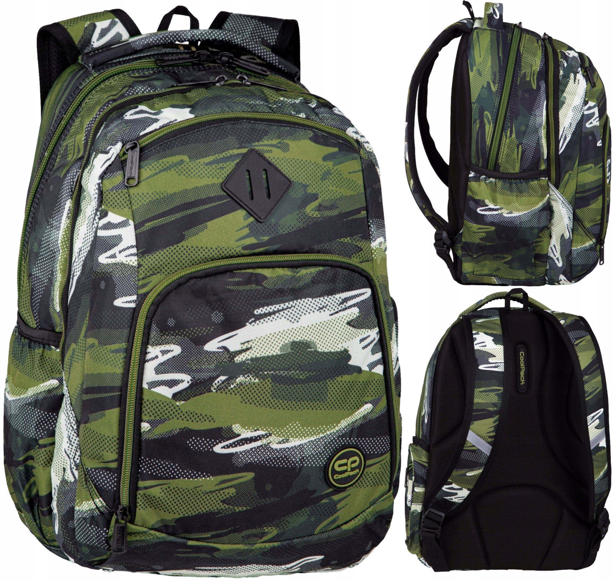 Coolpack Plecak Szkolny Młodzieżowy Break Moro Gecko