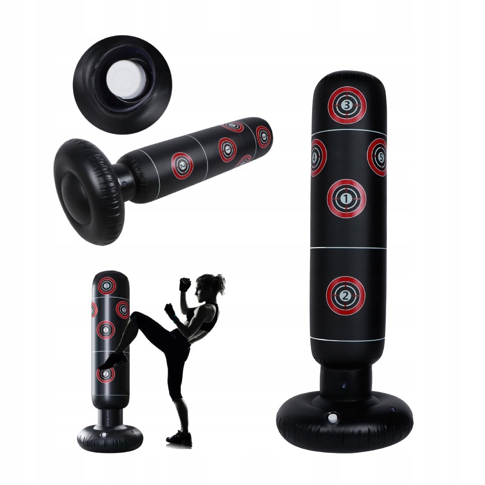 WOREK BOKSERSKI TRENINGOWY STOJĄCY 1.6m PVC