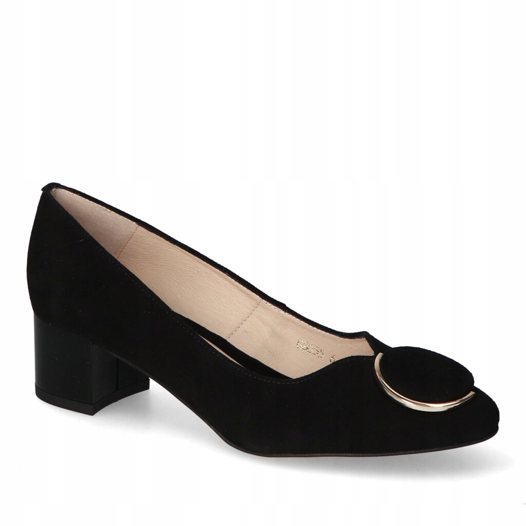 Boty Emis Z8055/415 Černý semiš 37