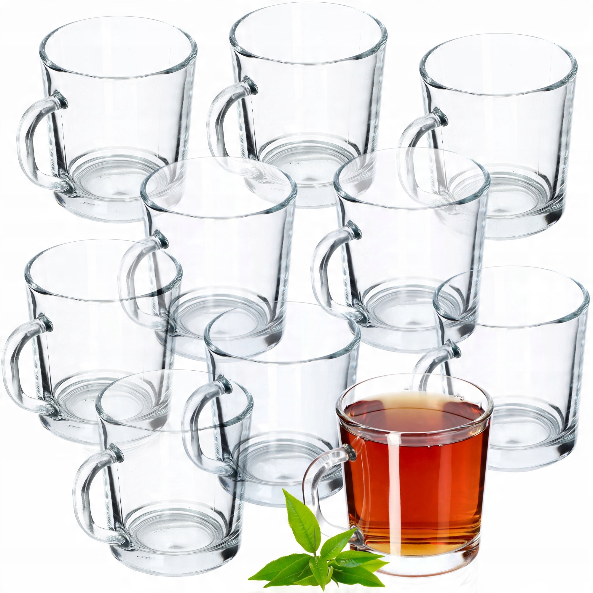 

Szklanki Do Kawy Herbaty Napoju 250ml Zestaw 12szt
