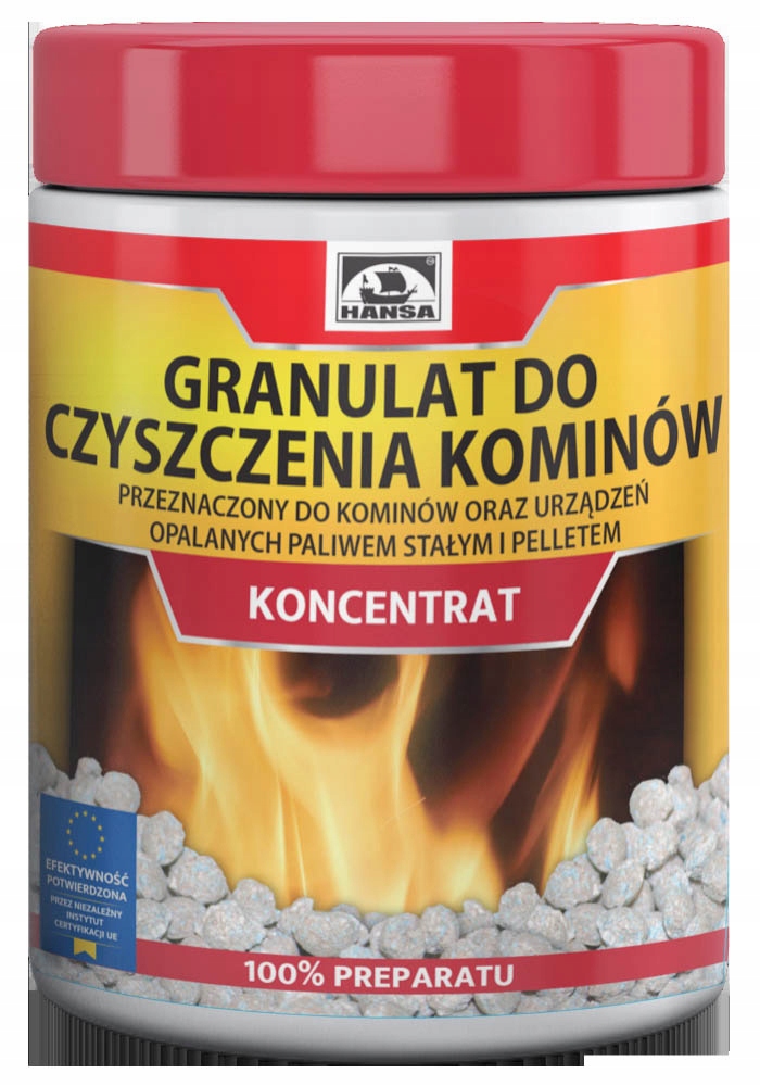 

Środek do czyszczenia kotłów na pelet Hansa 1kg