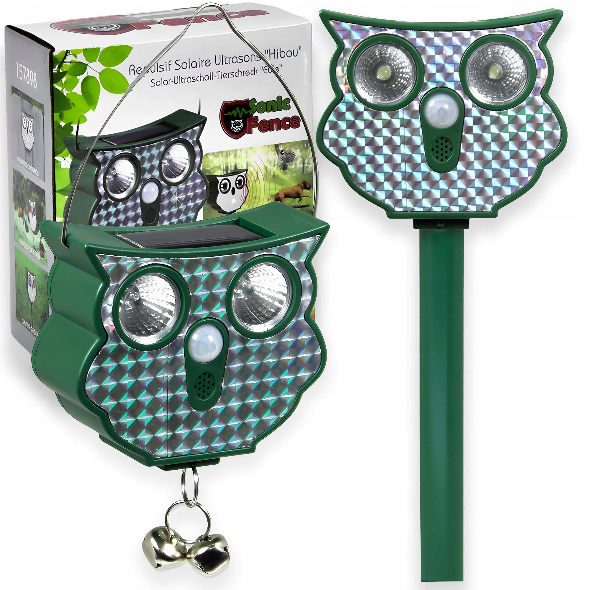 Odstraszacz Ptaków na Koty Kuny Myszy Psy Lisy Krety Sarny Jelenie Ptaki