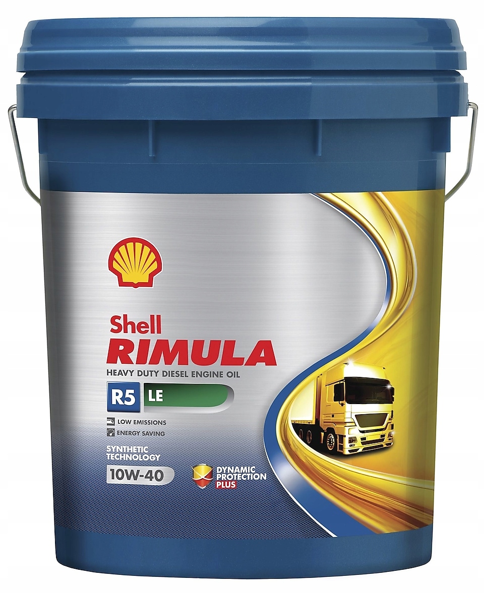 Olej Shell Rimula R5 LE 10W-40 20L Stan opakowania oryginalne