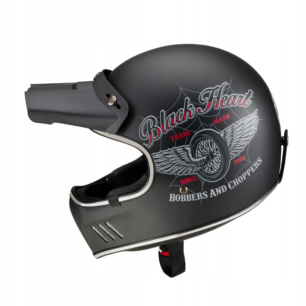 Kask motocyklowy otwarty W-TEC Black Heart M Numer katalogowy producenta 22535
