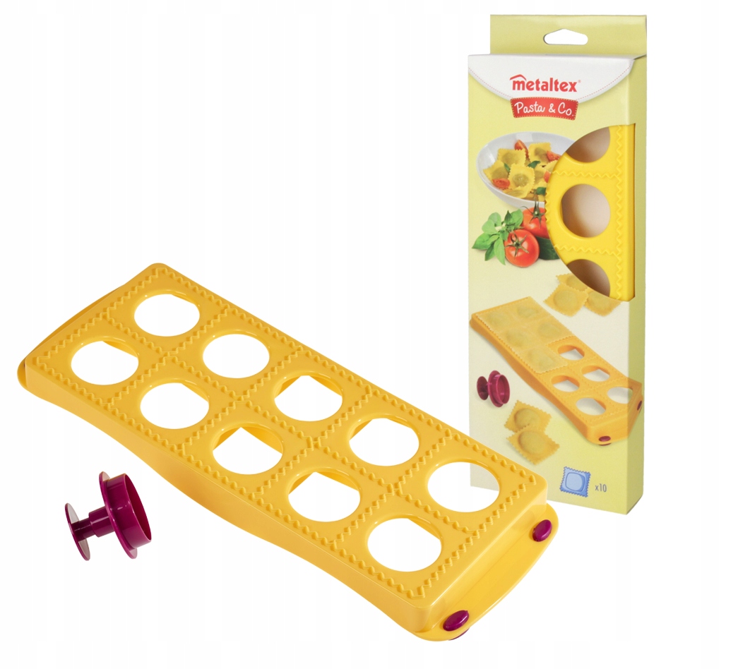 

Foremka Forma Do 10 x Ravioli Pierogów Uszek Swiss