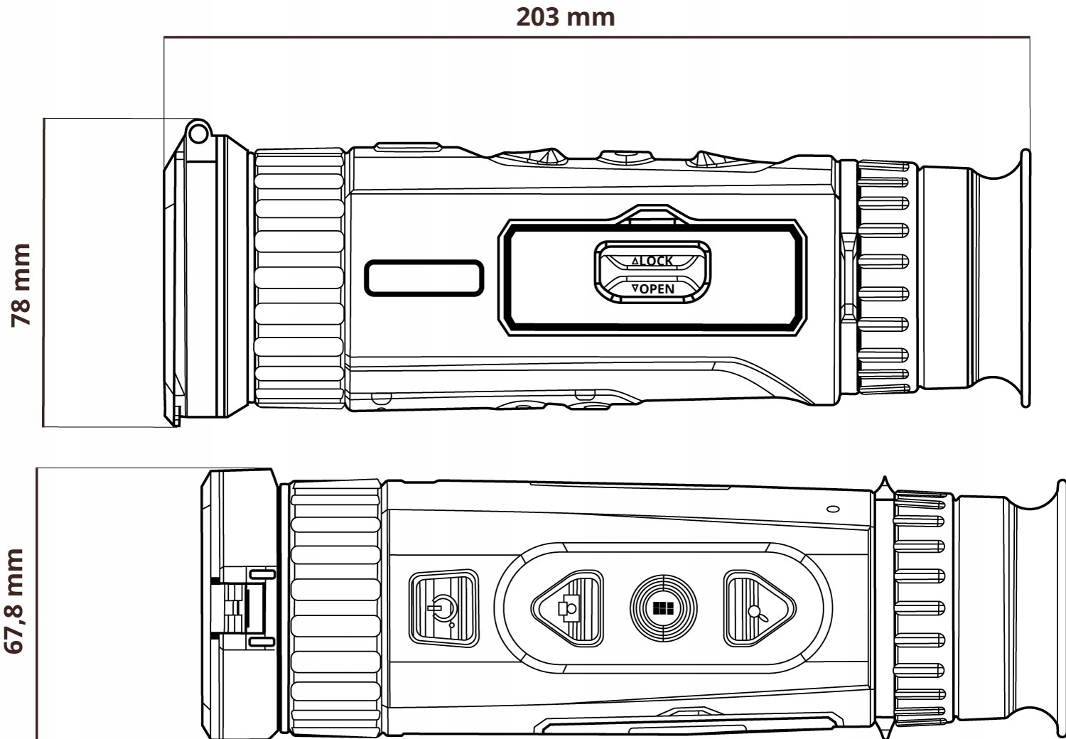 Kamera termowizyjna termowizor HIKMICRO by HIKVISION Falcon FQ50 Marka Hikmicro