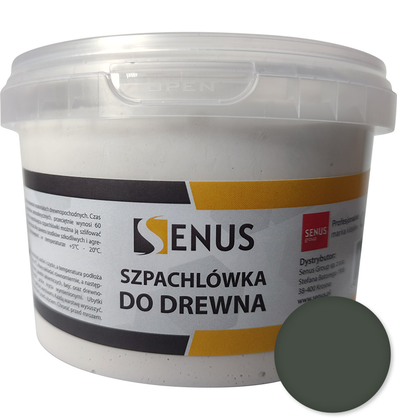 

Szpachlówka do drewna Senus 1kg Heban