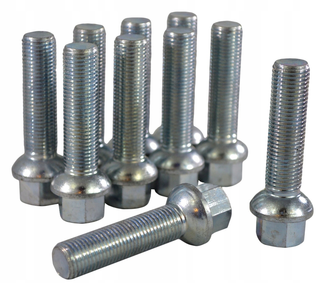 

Kpl 10 Śrub Kulowych M14 Dystanse M14 55MM