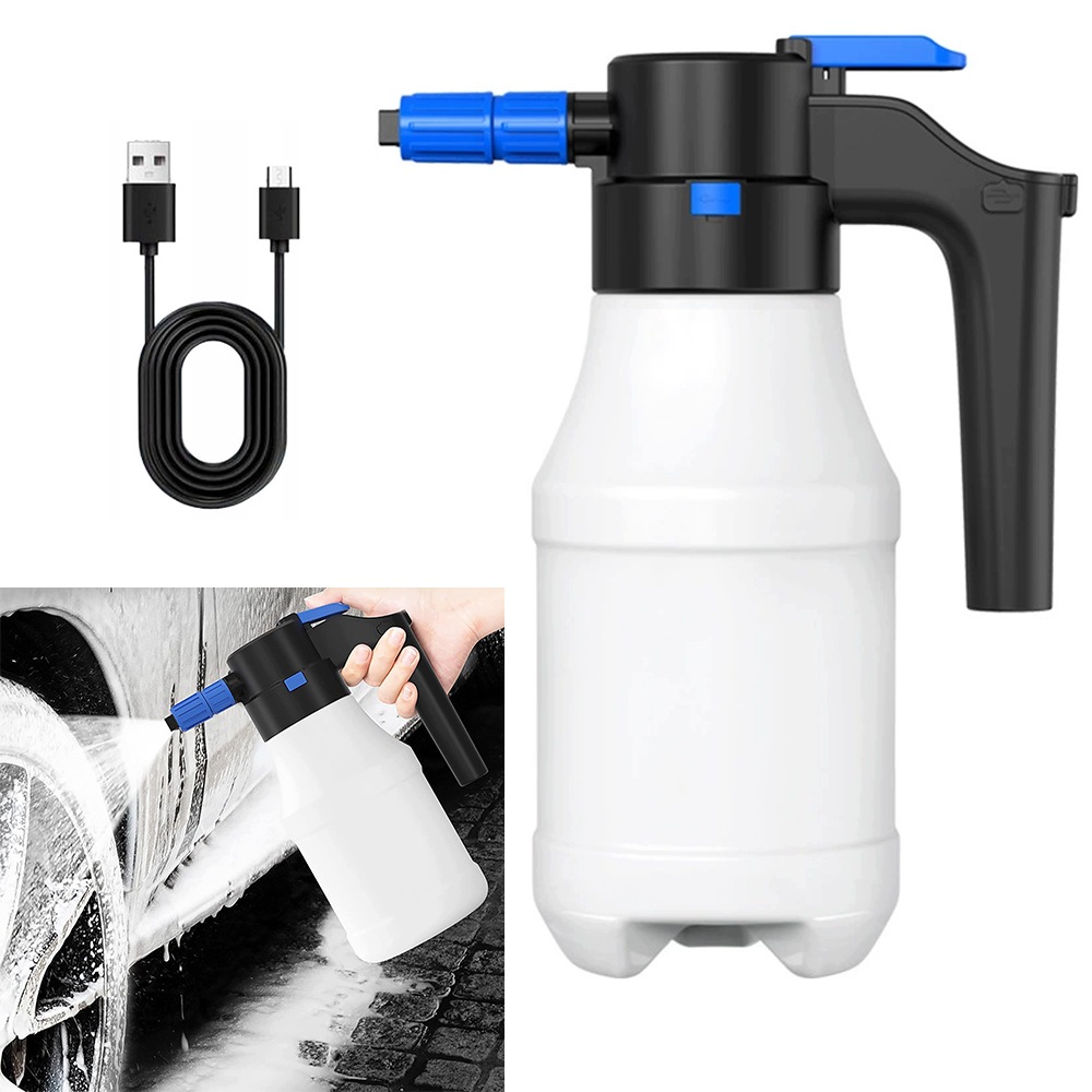 Pianownica do mycia samochodów 1.5L elektryczna Usb 2600mAh opryskiwacz