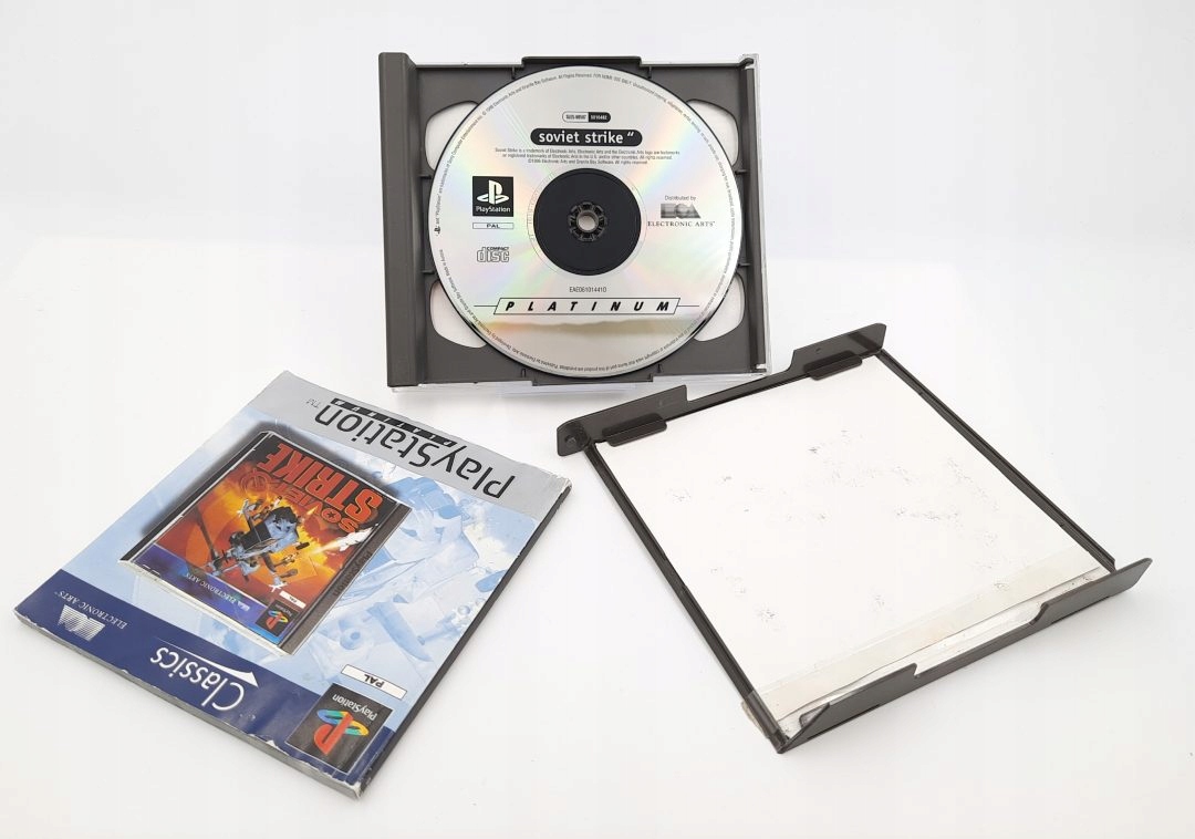 Stara gra na PlayStation Soviet Strike ps1 psx Platforma Sony PlayStation (PSX)