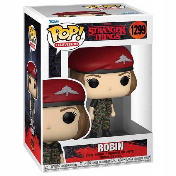 Figúrka Funko POP: Stranger Things: Robin military