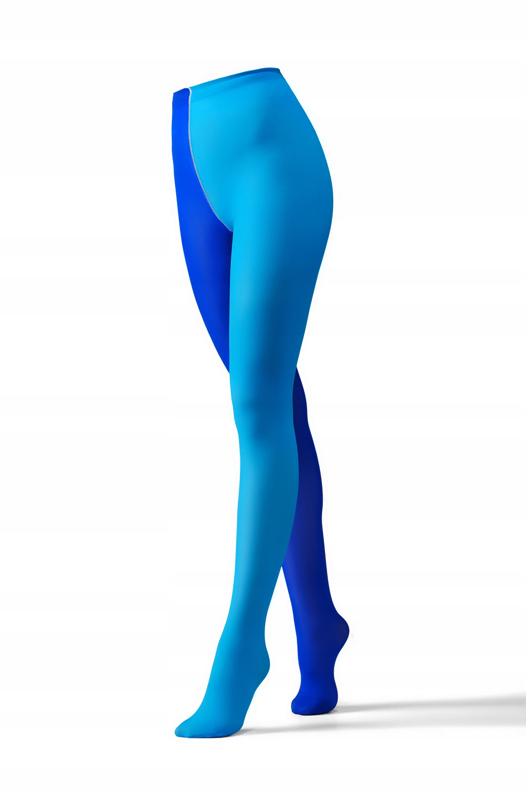 Oryginalne dwukolorowe rajstopy 60 den Rozmiar 3