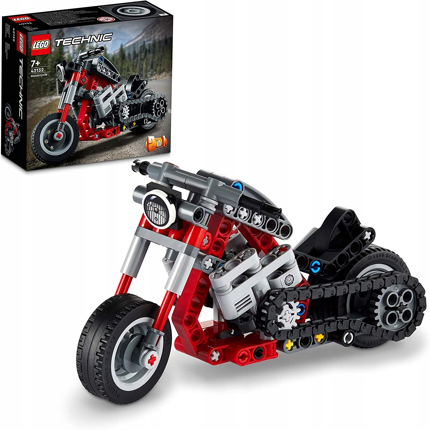 

Lego Technic Motocykl 42132