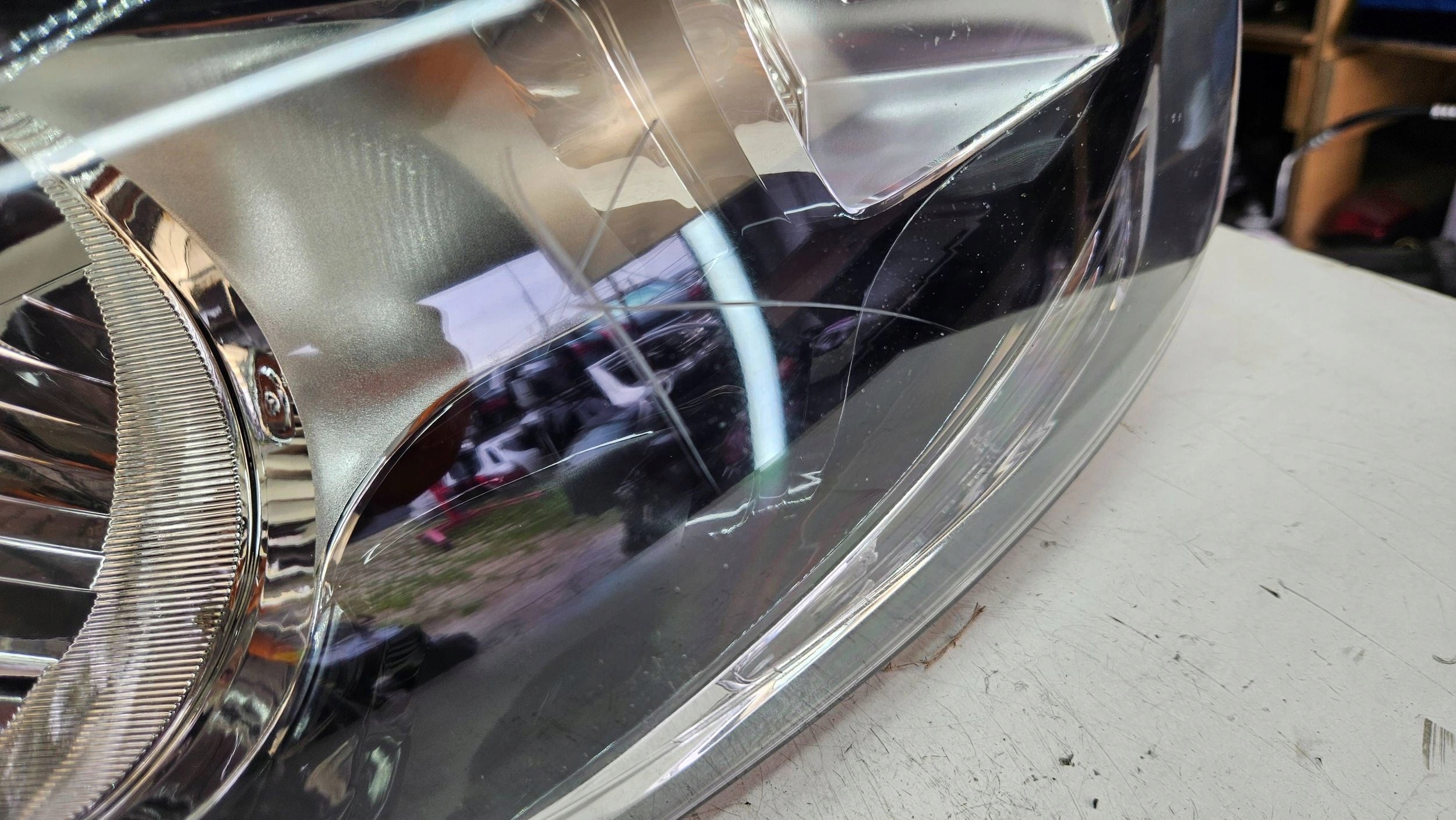 KIA Rio 3 III right light front front reflektor €