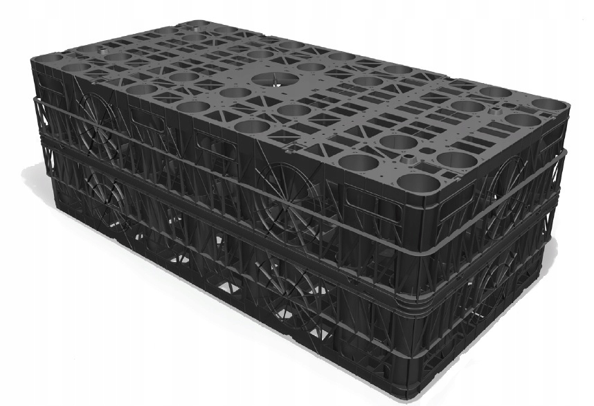 

Skrzynka rozsączająca Rainbox 300L, Deszczówka