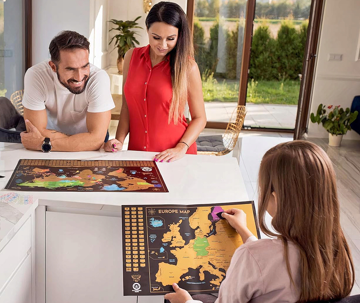 DUŻA MAPA ŚWIATA ZDRAPKA PREZENT DLA PODRÓŻNIKA PLAKAT TUBA FLAGI XL Rodzaj zdrapka