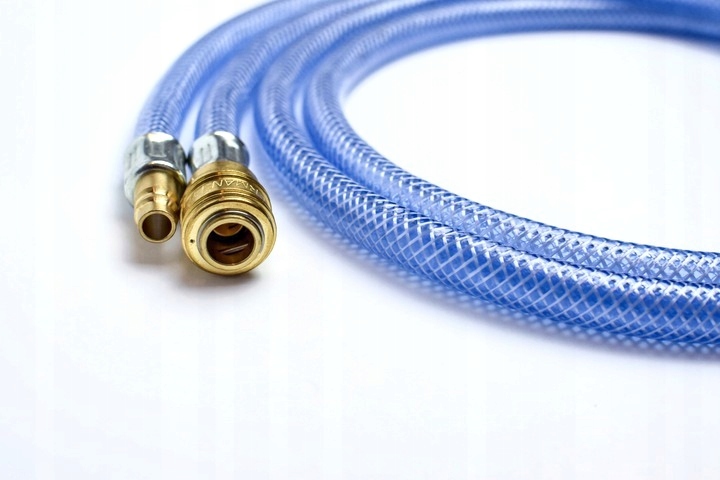 WĄŻ PRZEWÓD PNEUMATYCZNY DO KOMPRESORA TECHNICZNY PCV ZAKUWANY 8mm / 35m