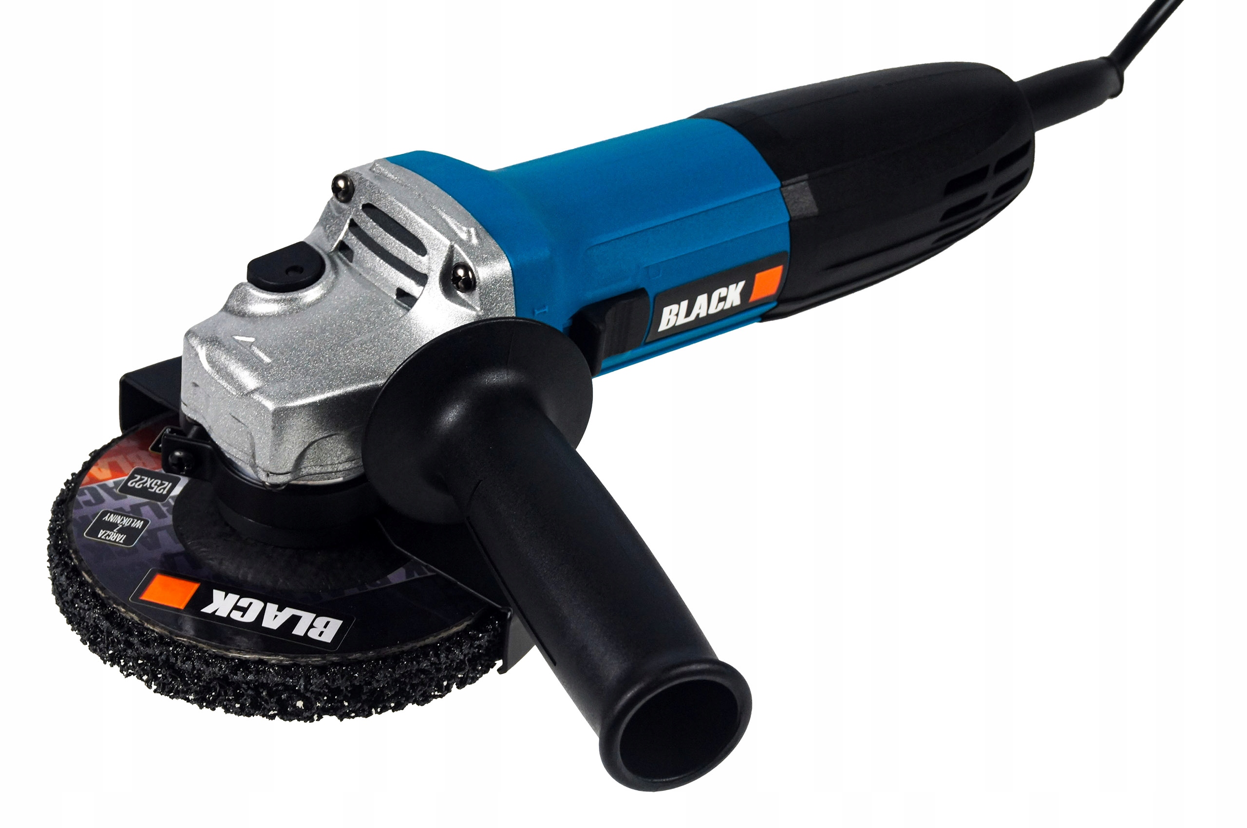SZLIFIERKA KĄTOWA 125MM 950W BLACK + 5 TARCZ Rodzaj zasilania sieciowe
