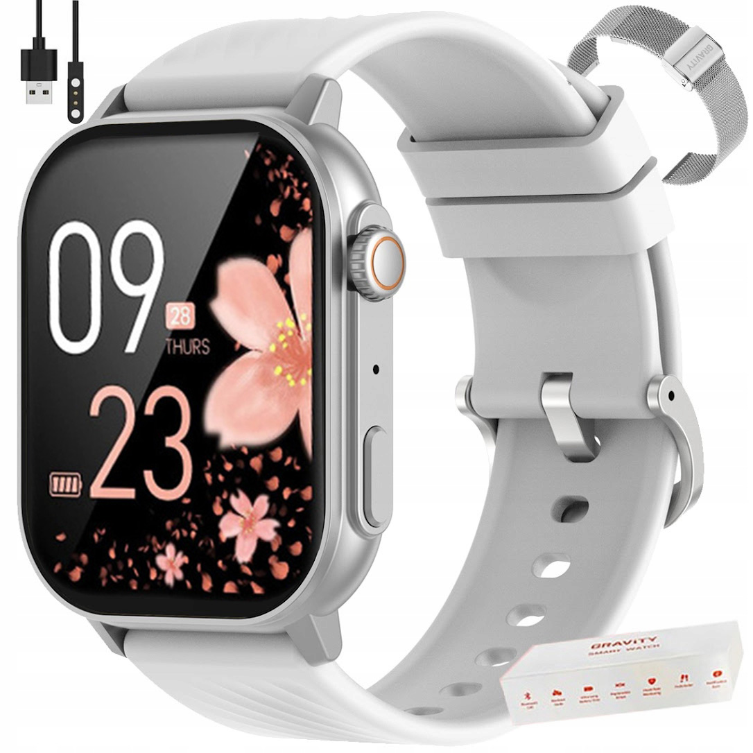 Dámské hodinky Chytré Hodinky Gravity s multifunkčními Hovory Puls Kroky Sms