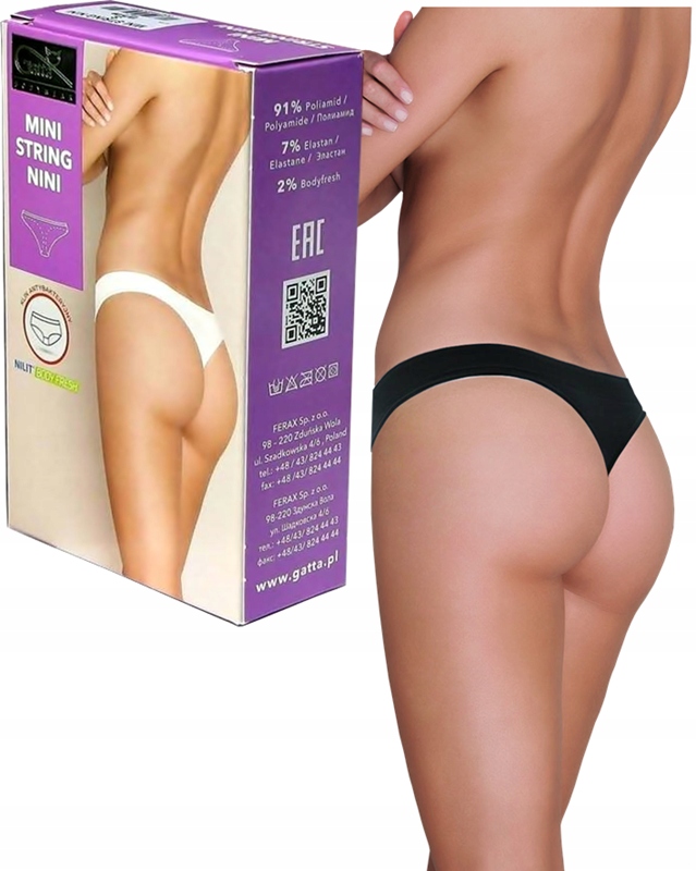 

Gatta Mini Nini String Bezszwowe Stringi Kolor S