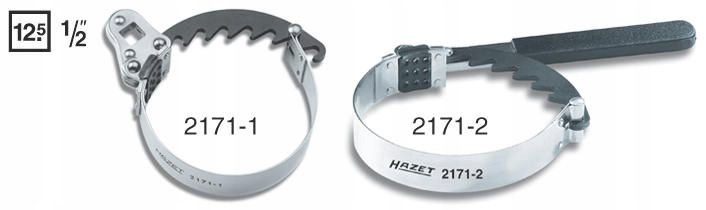 Pasovy klic na olejovy filtr, trn 1/2" 65-110mm Hazet