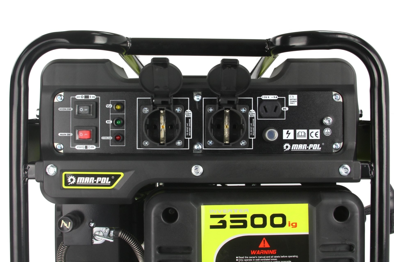 AGREGAT PRĄDOTWÓRCZY INWERTOROWY MAR-POL 3500W Model M82482