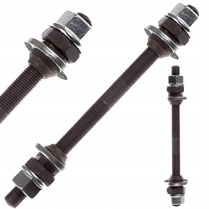 OŚ PIASTY PRZEDNIEJ KOMPLETNA MTB QUANDO CR-MO 140 MM