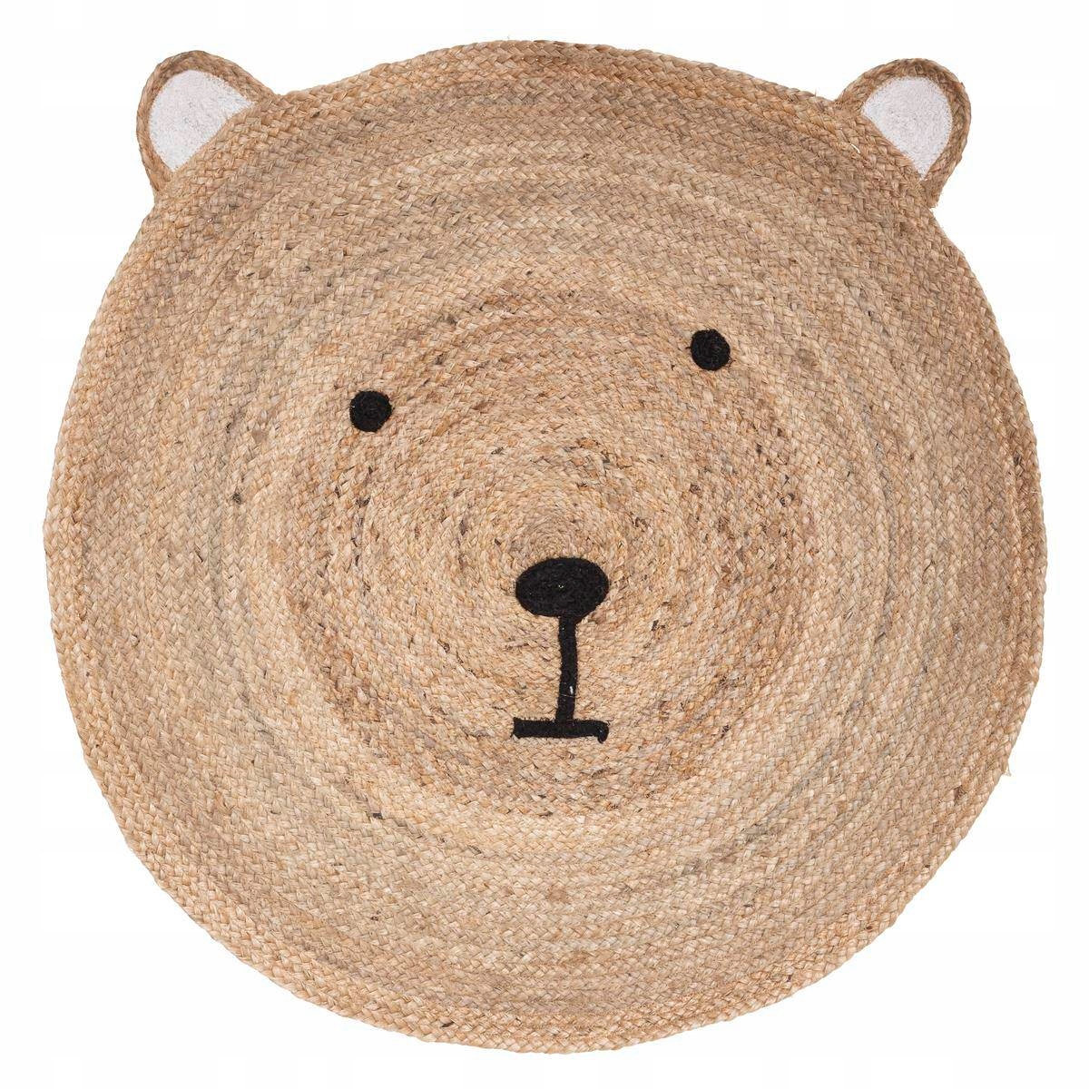 

Dywanik Jutowy do pokoju dziecka Miś Boho śr.100cm