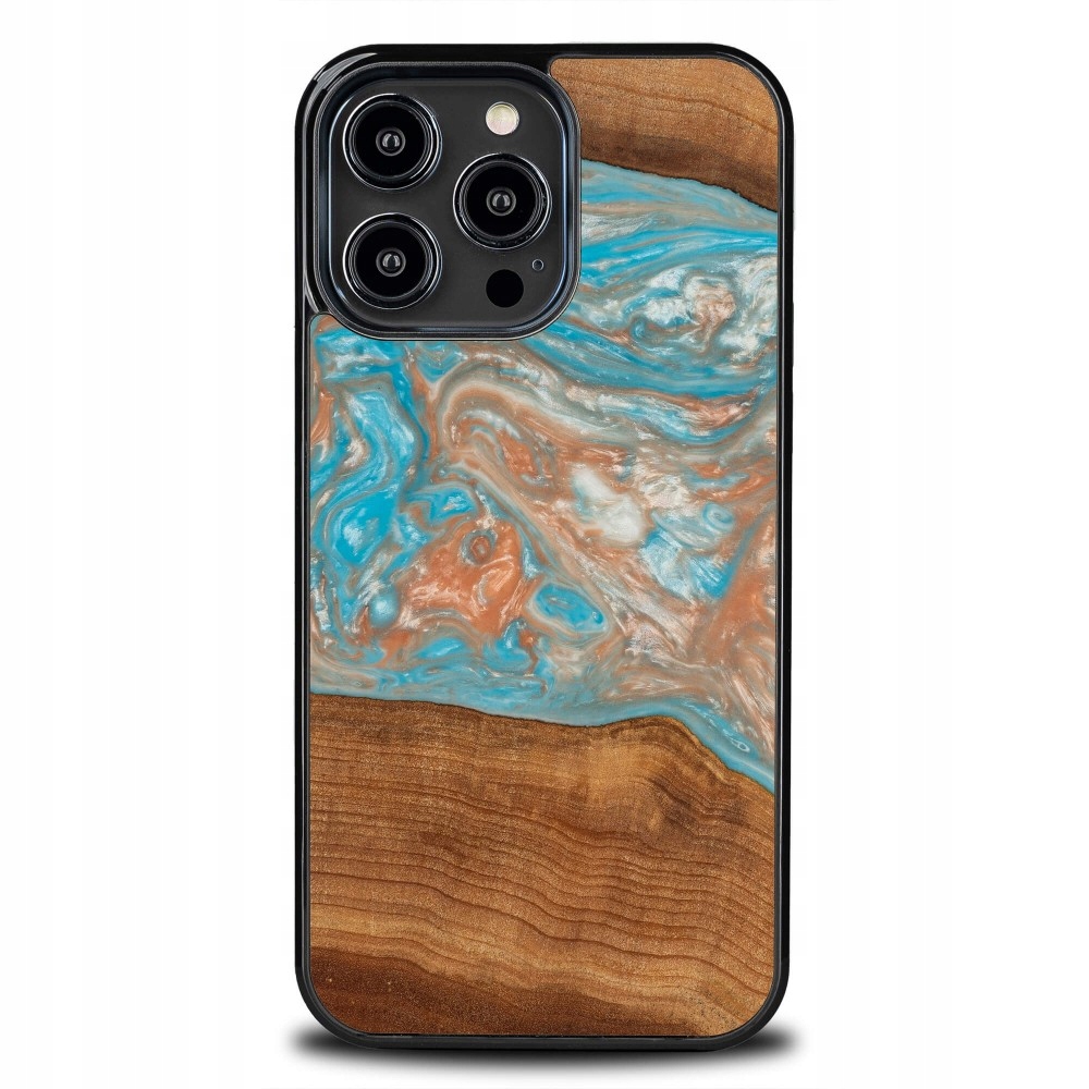 Pouzdro Bewood Unikátní pro iPhone 14 Pro Max Planety Saturn