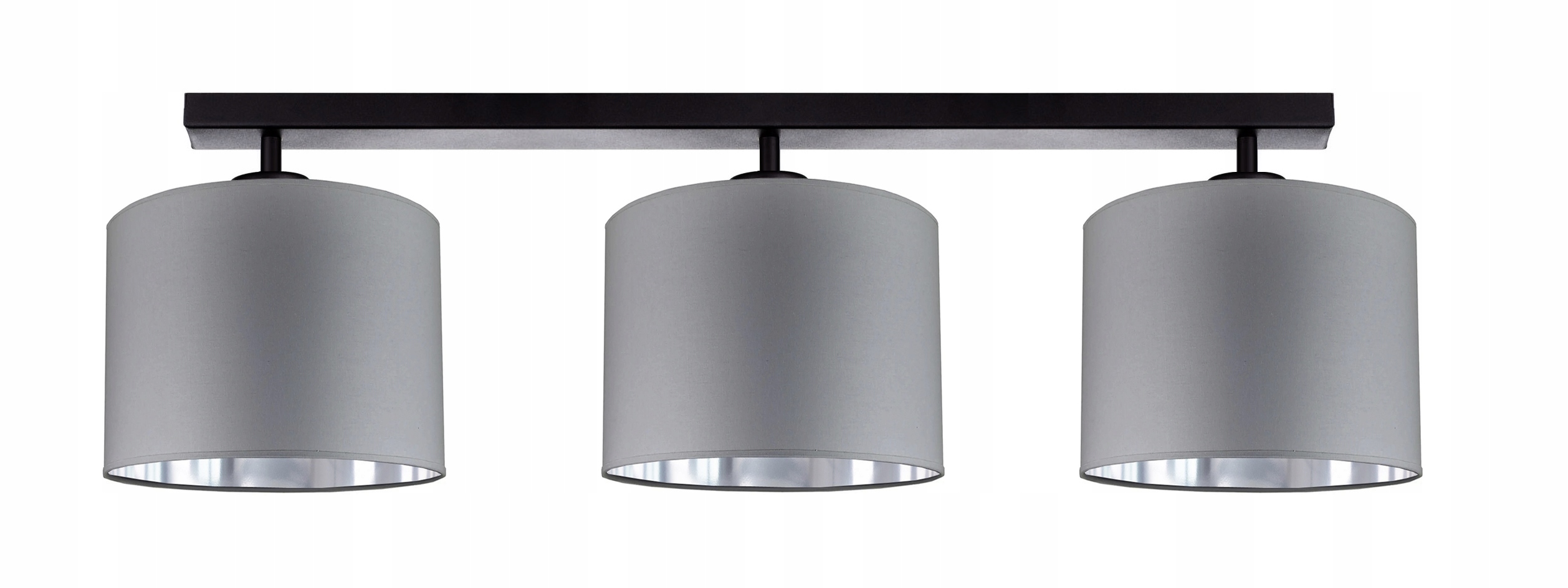 

Lampa Plafon Sufitowa Żyrandol Nowoczesna Szara
