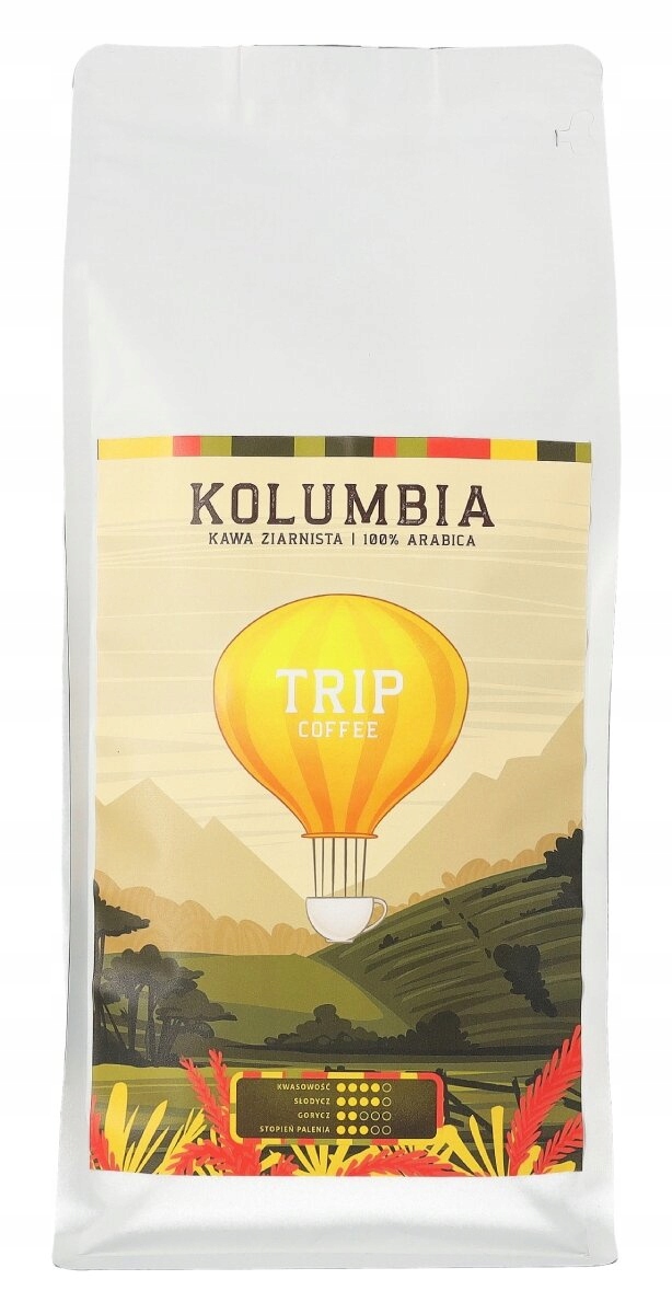 Kawa ziarnista Trip Coffee Kolumbia 1kg 100% arabica