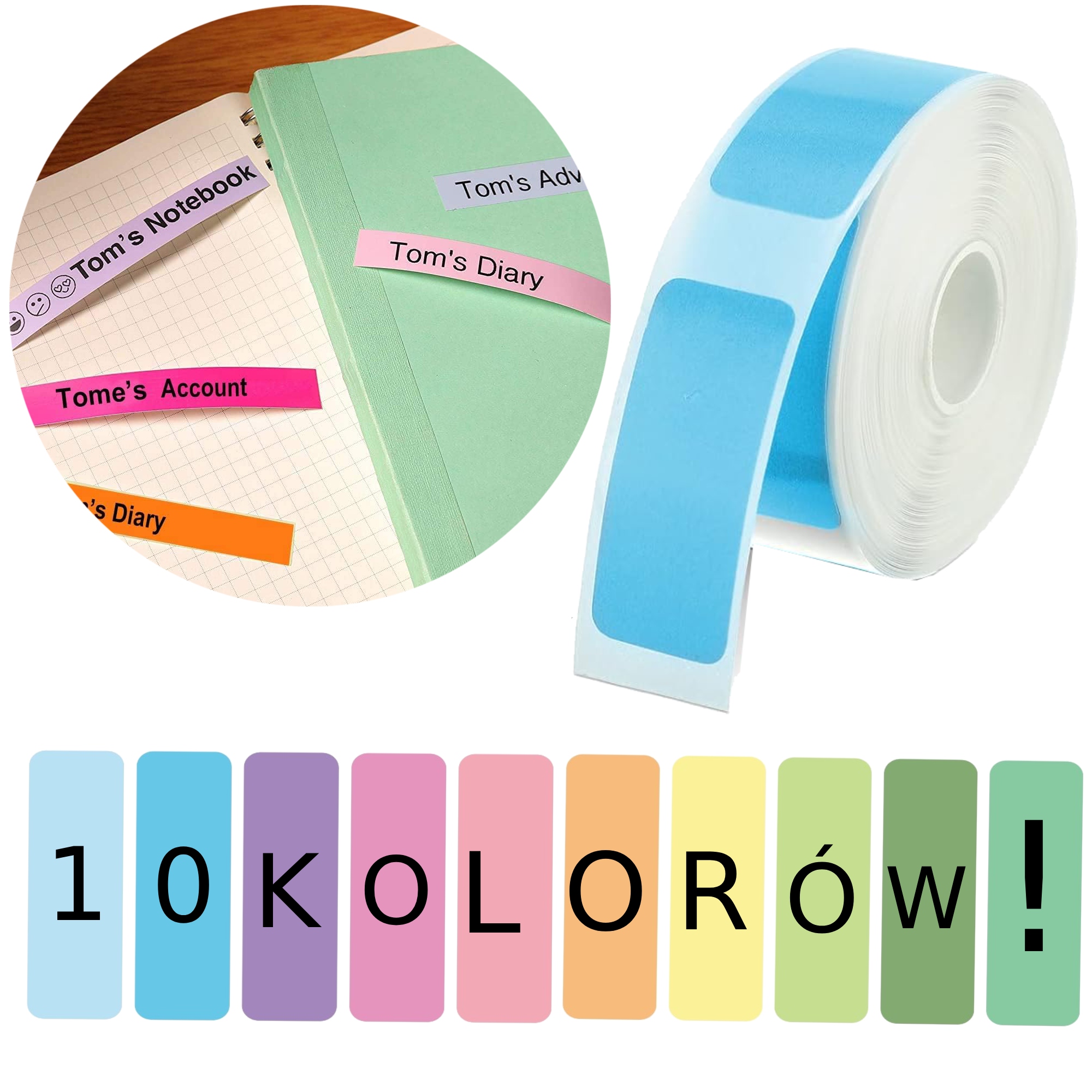 Phomemo samolepky vzor D30S 12x30 10x160