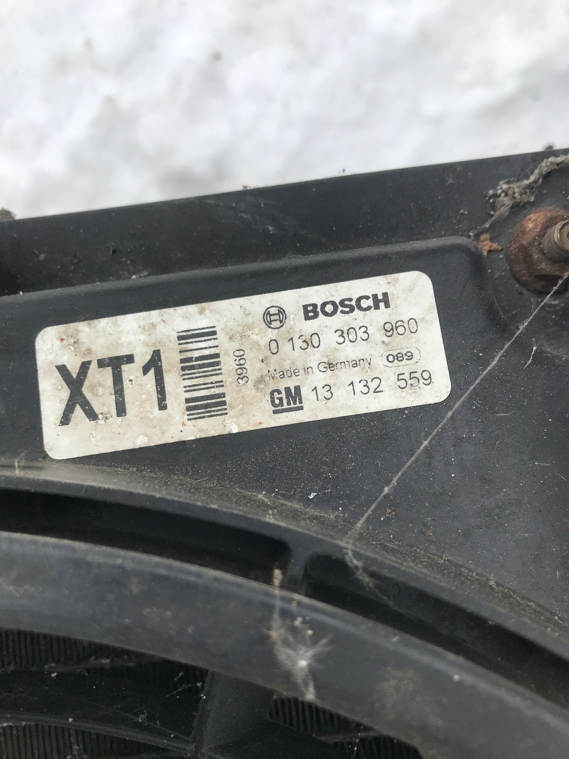 Kühler Lüfter ZAFIRA B 13132559
