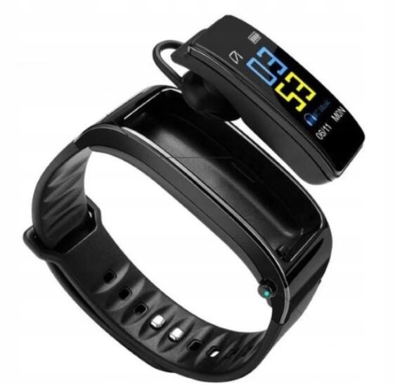 BRANSOLETKA Z BEZPRZEWODOWĄ SŁUCHAWKĄ 2w1 Marka inna