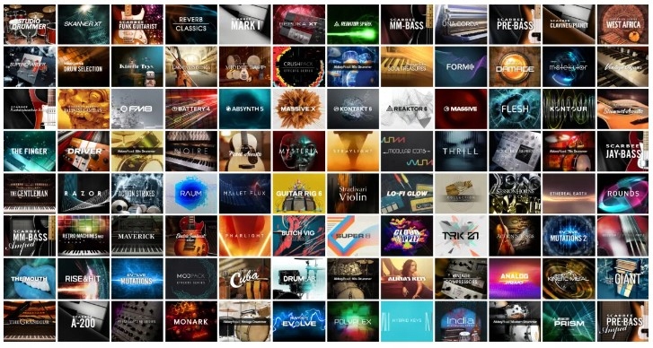 Native Instruments KOMLETE 13 update Waga produktu z opakowaniem jednostkowym 0.5 kg