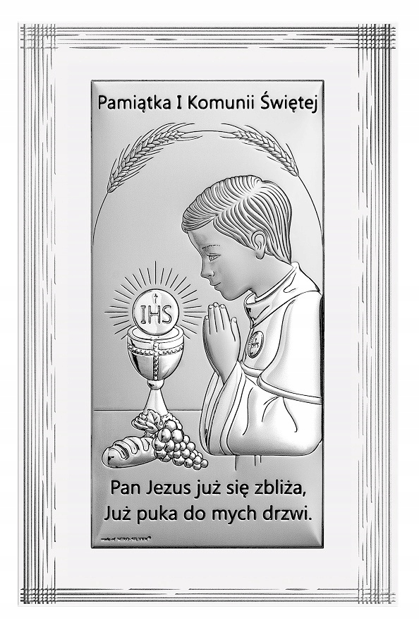 PAMIĄTKA I PIERWSZEJ KOMUNII ŚWIĘTEJ NA PREZENT Marka Mikano