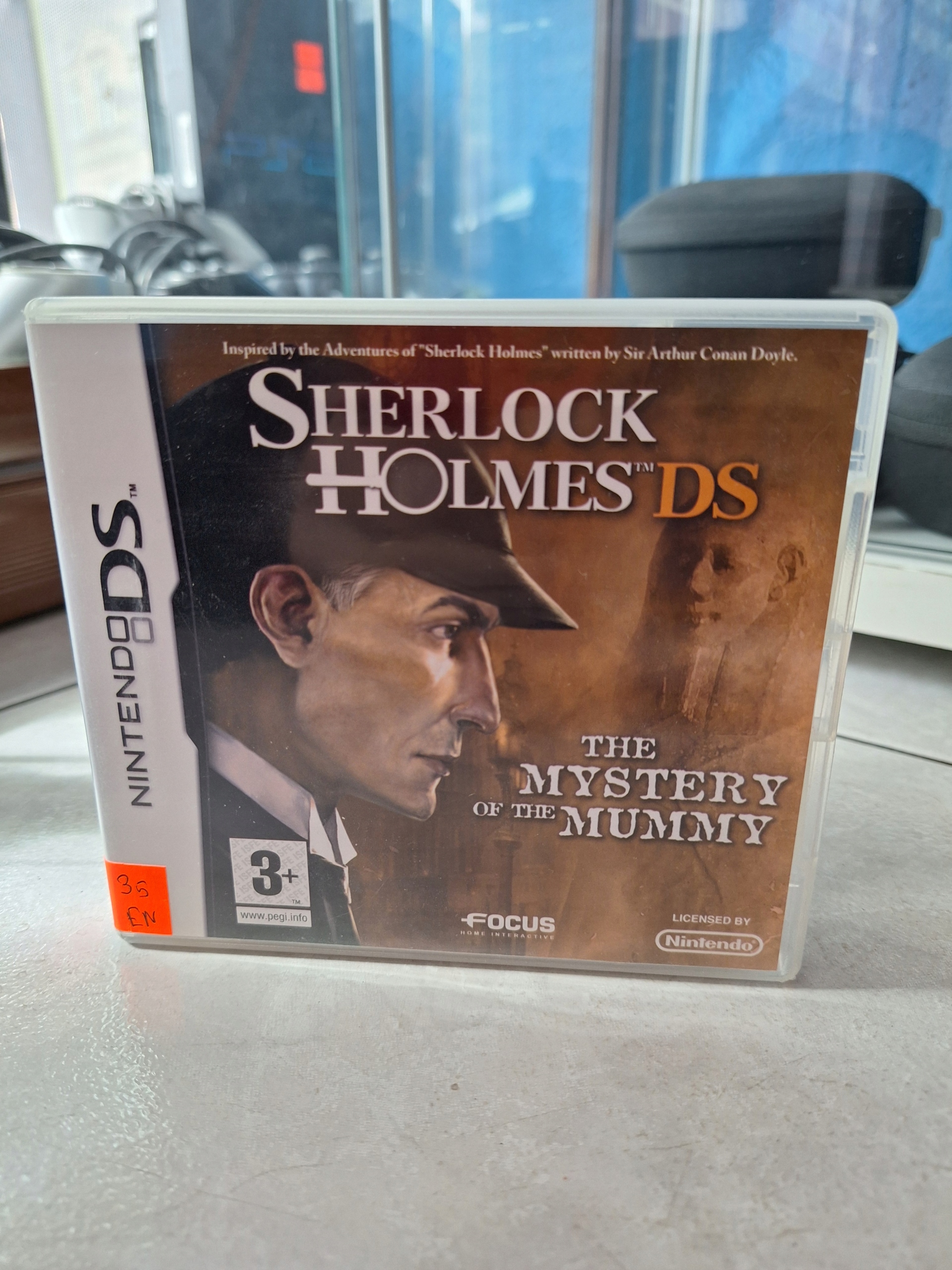 SHERLOCK HOLMES THE MYSTERY OF THE MUMMY Nintendo DS, BDB, Centrum Grania