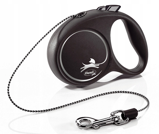 

Flexi Smycz Black Design Xs linka 3m 8kg czarny