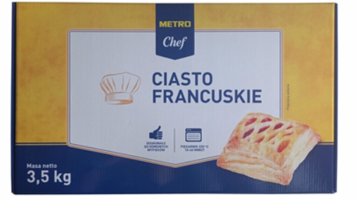 Levně Metro Chef Francouzské koláčové desky 3,5 kg