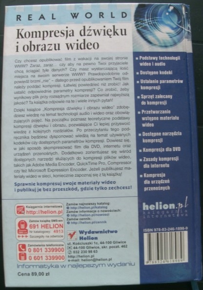 Kompresja dźwięku i obrazu wide REAL WORLD A Beach Gatunek Programowanie