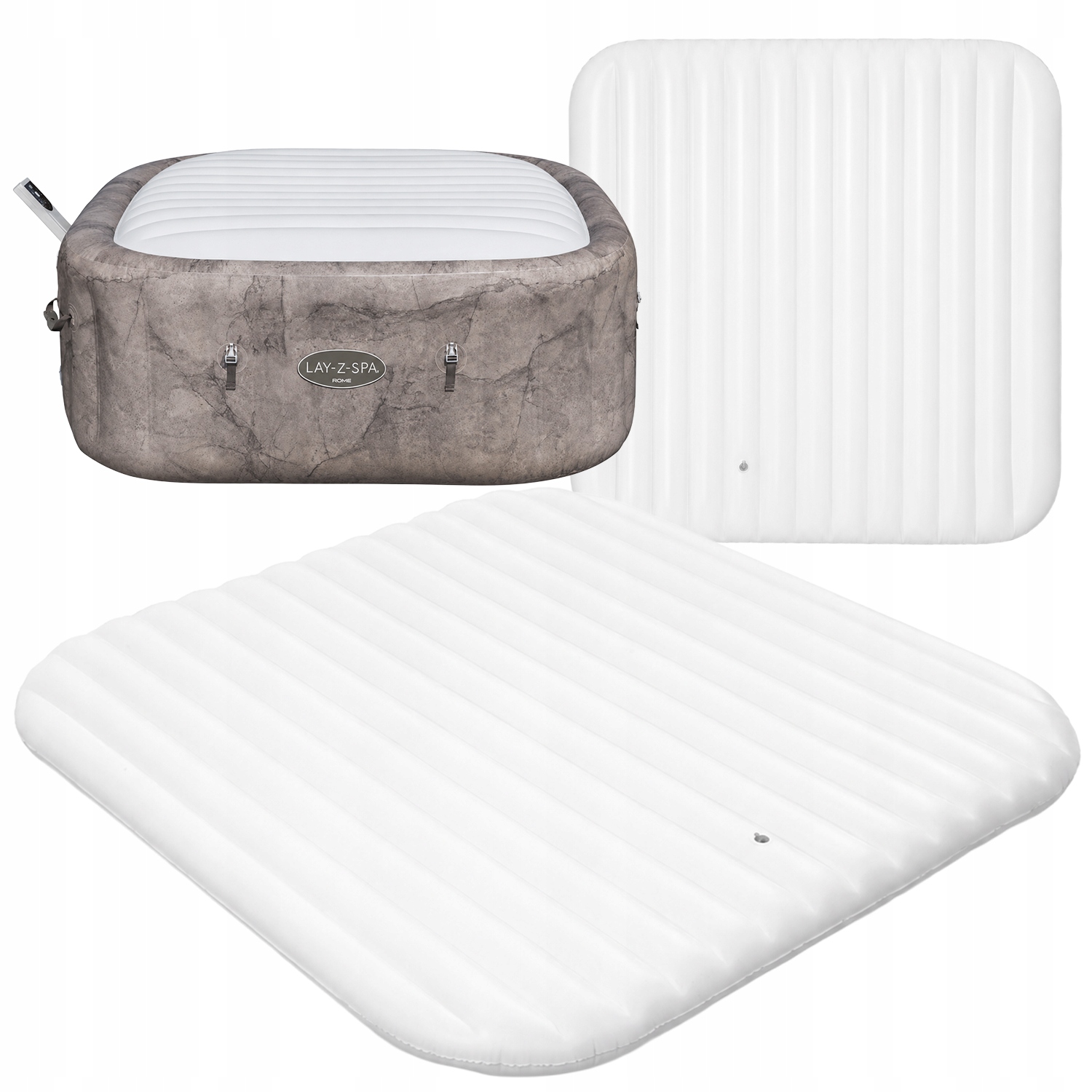 Nafukovací kryt na jacuzi Lay-Z-Spa Rome AirJet 180x180 Bestway