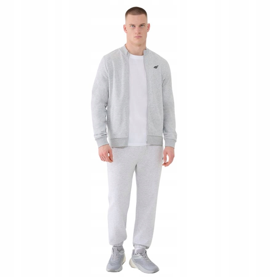 SPODNIE MĘSKIE 4F DRESOWE SPORTOWE JOGGERY DRESY NA CO DZIEŃ Rozmiar M
