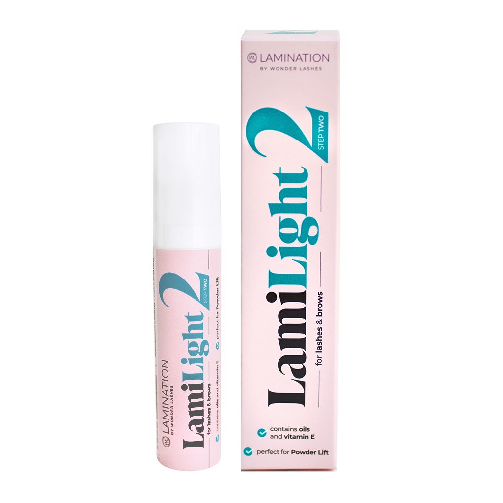 LamiLight Krok 2 Fixační emulze na řasy a obočí 10 ml Wonder Lashes