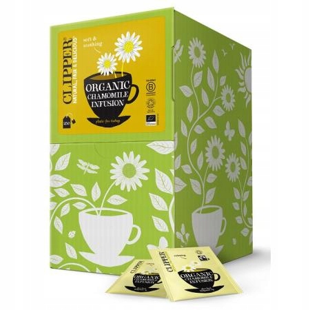 Levně Clipper Heřmánkový čaj 250 x 1,5 g Bio