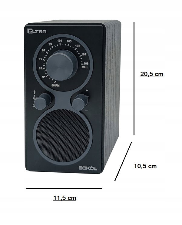 NOWOCZESNE SOLIDNE NIEDROGIE i NIEZAWODNE NOWE RADIO FM IDEALNE NA PREZENT! Model Sokół 2