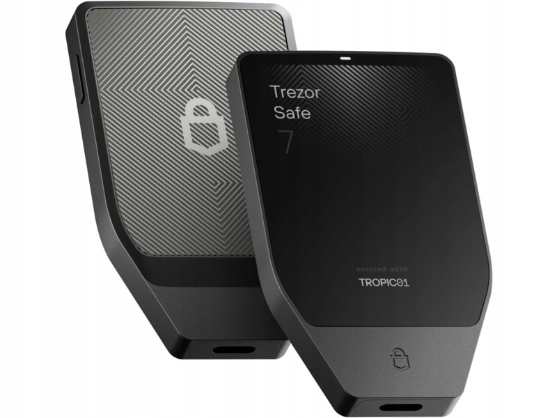 Portfel kryptowalut TREZOR Safe 7 Czarny