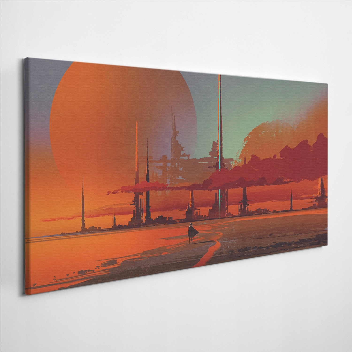 

Fotoobraz na ścianę SciFi Pustynia Księżyc 120x60